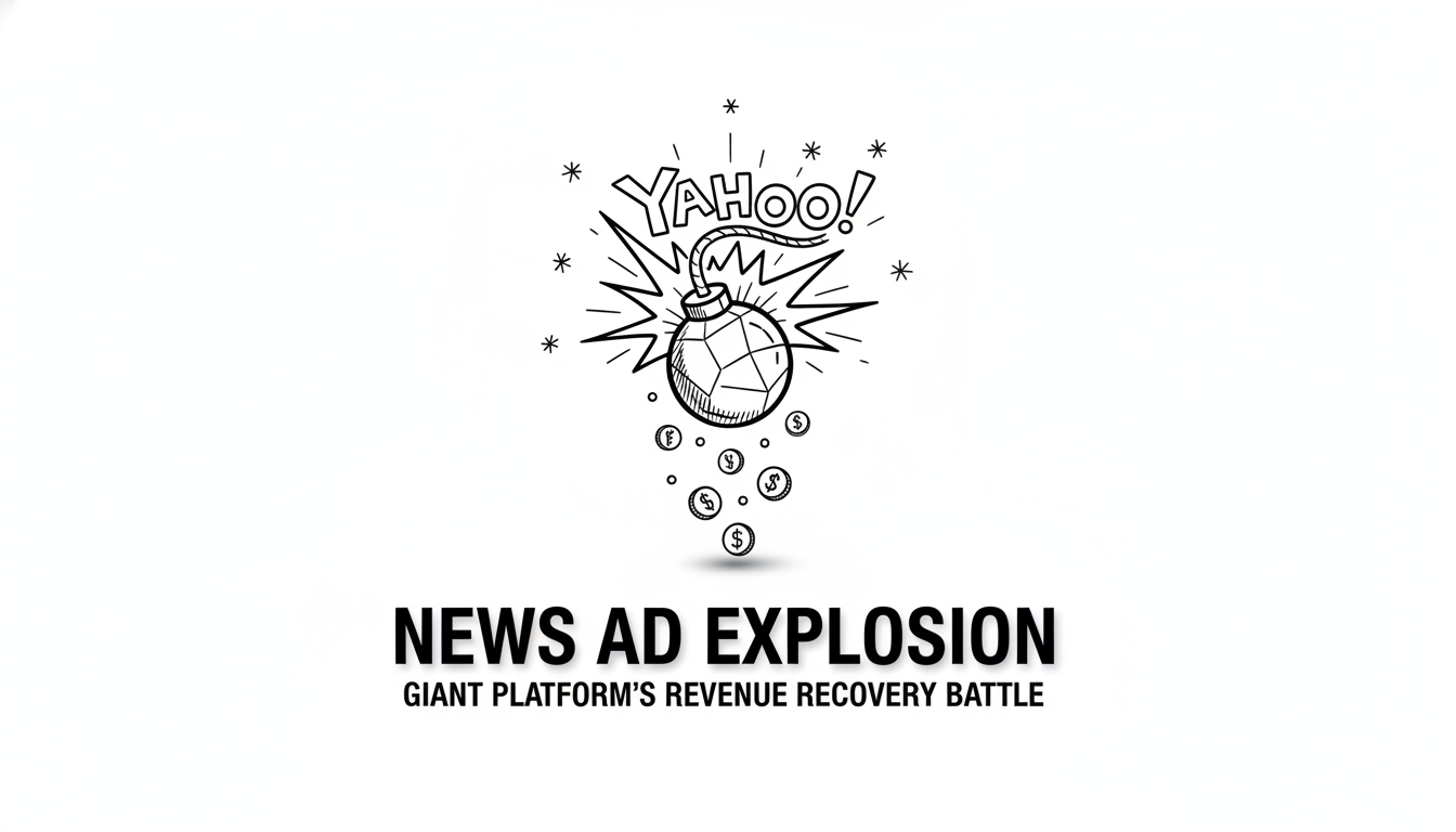 Yahoo!ニュースの広告爆発：巨大プラットフォームの収益回復戦