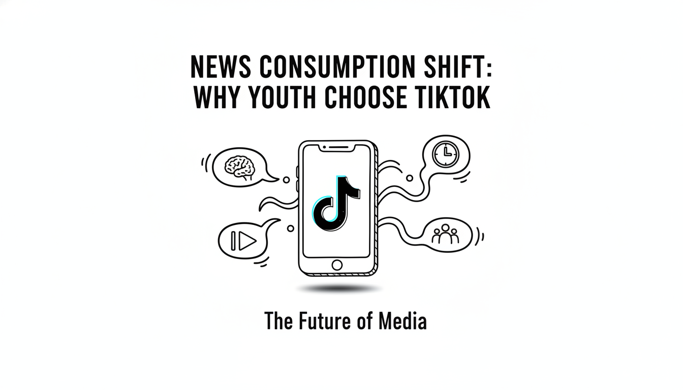 ニュース消費の変容：若者がTikTokを選ぶ理由とメディアの未来